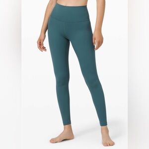 Lululemon Wunder Under High-Rise Tight Desert Teal Women’s Leggings Size 6